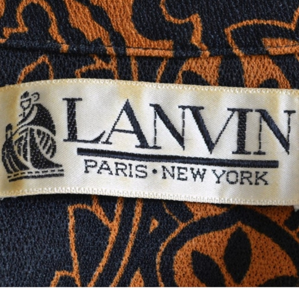 Vintage 1960's-70's Lanvin Dress - Picture 3 of 5
